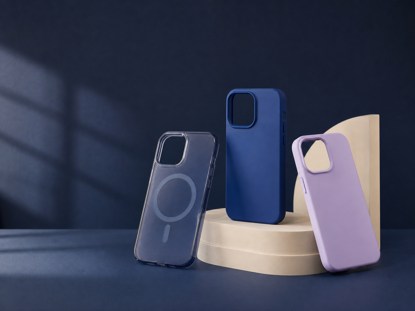 A collection of modern protective phone cases