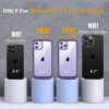 41VwkJuHhNL._AC_ Miracase Glass Series for iPhone 12/12 Pro Case 6.1 inch, Upgraded Full-Body Rugged Phone Bumper Case Cover with Built-in 9H Tempered Glass Screen Protector and Camera Protector, Purple