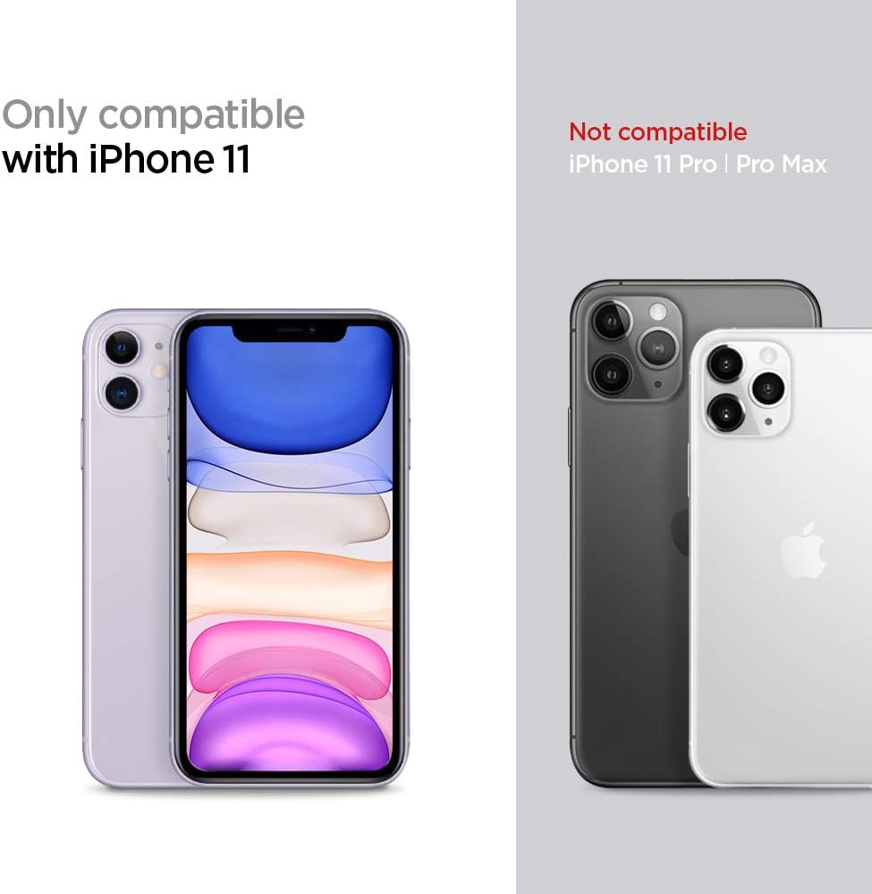 512MDlkRiWL._AC_SL1000_ Spigen Liquid Air Designed for iPhone 11 Case (2019) - Matte Black