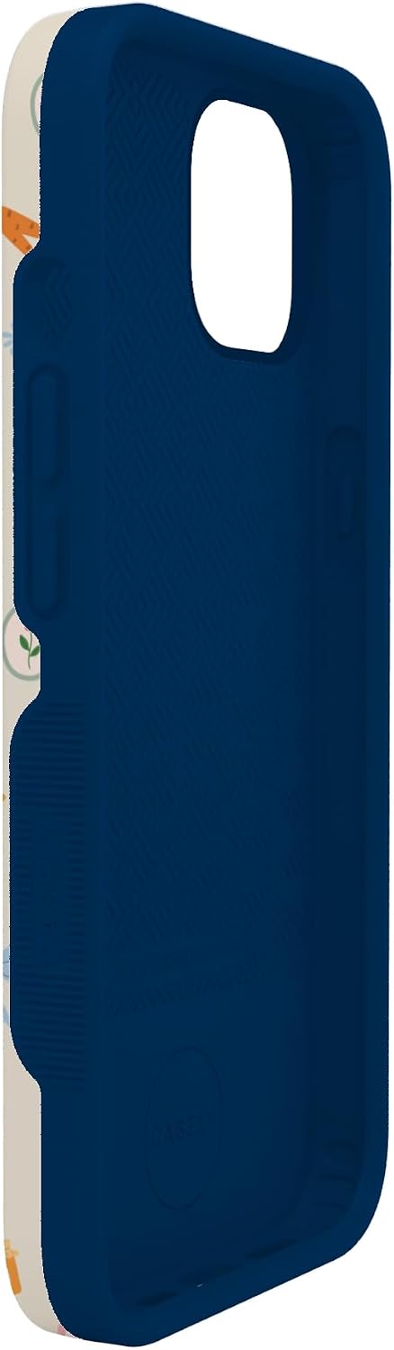 51FA4XMwkEL._AC_SL1500_ Casely iPhone 13 Mini Case | Hoppy Garden | Spring Things | Bold Protective Design | Compatible with MagSafe