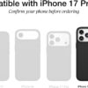 51I0L-PS8wL._AC_SL1500_ OtterBox iPhone 17 Pro Max (Only) - Defender Series Case - Graphite Shadow (Black & Grey) - Snaps on MagSafe - Tough - Rugged & Durable