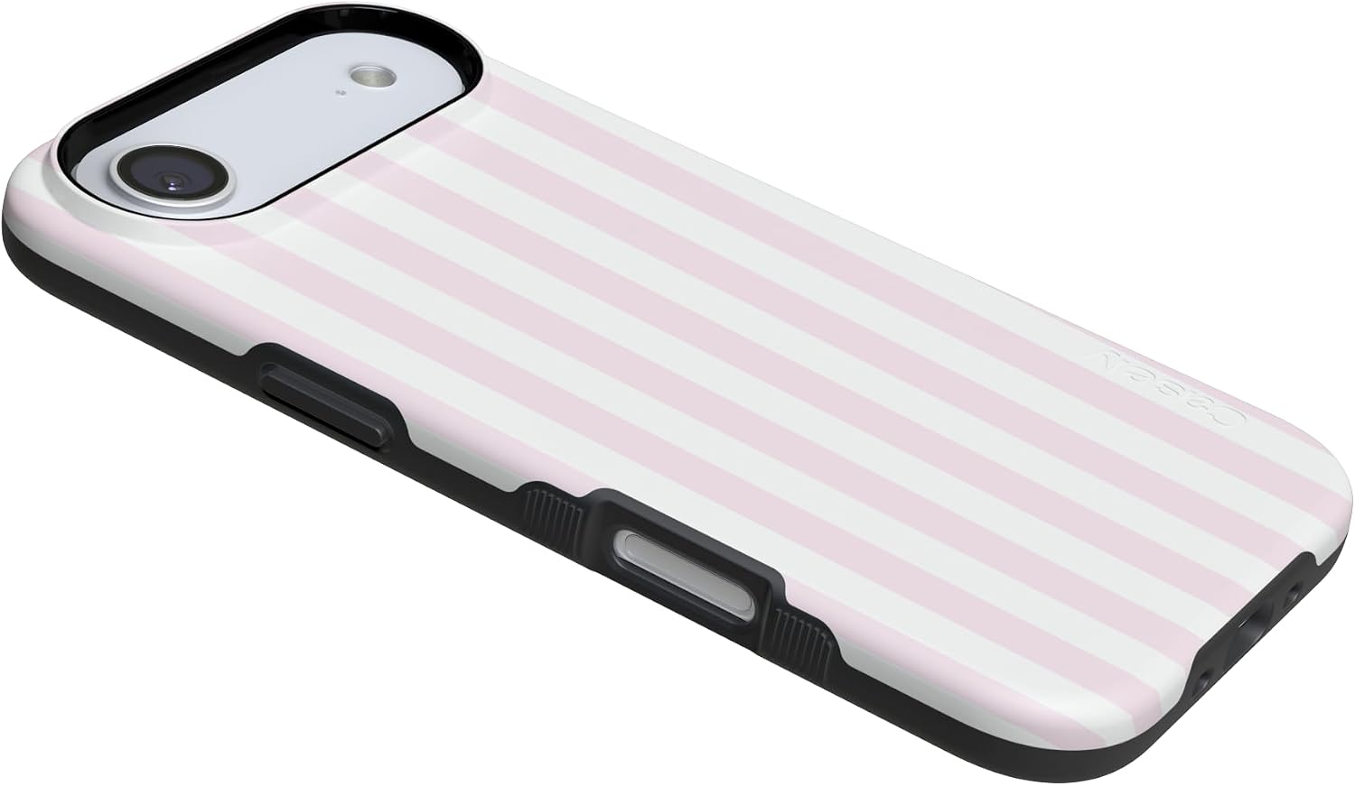 51Q35G00ADL._AC_SL1500_ Casely iPhone 17 Air Case | Pink Stripes | Sunday Best | Bold Protective Design | Compatible with MagSafe