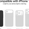 51mE9oaT0sL._AC_SL1500_ OtterBox iPhone 17 (Only) - Defender Series Case - Black Chateau (Black & Orange) - Snaps on MagSafe - Tough - Rugged & Durable
