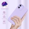 51n4NNAqlUS._AC_SL1001_ Miracase Compatible with iPhone 12 Case and iPhone 12 Pro Case, Liquid Silicone Gel Rubber Full Body Protection Shockproof Drop Protection Phone Case for iPhone 12/12 Pro 6.1 inch, Violet