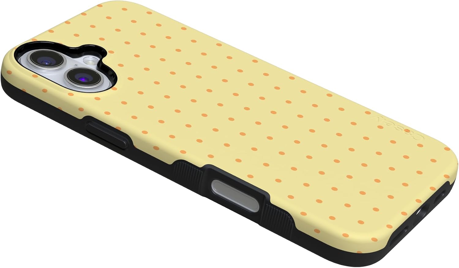 51tmE16P9sL._AC_SL1500_ Casely iPhone 16 Plus Case | On the Dot | Yellow Polka Dot | Bold Protective Design | Compatible with MagSafe