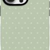 51wfhvnYnQL._AC_SL1500_ Casely iPhone 14 Pro Case | On the Dot | Green Polka Dot | Bold Protective Design | Compatible with MagSafe