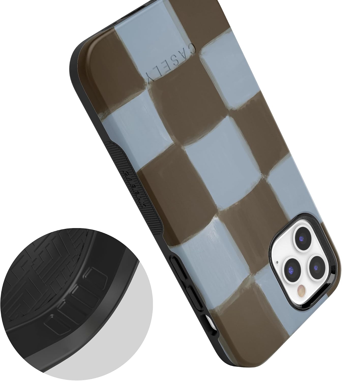 61-41jEwSL._AC_SL1500_ Casely iPhone 12 Pro Max Case | Up River | The Boyfriend Collection | Bold Protective Design | Compatible with MagSafe
