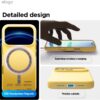 elago for iPhone 17 Pro Case, Premium Magnetic Silicone Case, Compatible with MagSafe, Liquid Silicone Material, Protective Cover, Shockproof, Slim Phone, 6.3 inch (Yellow)