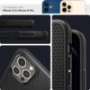 61-OEItaOXL._AC_SL1000_ Spigen for iPhone 12 Pro Case, Liquid Air Case for iPhone 12 & 12 Pro - Matte Black