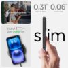 Spigen Liquid Air Designed for iPhone 16 Case [NOT Compatible with MagSafe], [Military-Grade Protection] - Matte Black