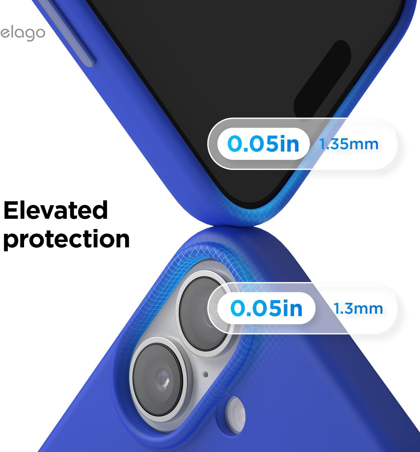 61-wr4t87zL._AC_SL1500_ elago for iPhone 17 Case, Premium Magnetic Silicone Case, Compatible with MagSafe, Liquid Silicone Material, Protective Cover, Shockproof, Slim Phone, 6.3 inch (Cobalt Blue)