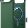 elago for iPhone Air Case, Premium Magnetic Silicone Case, Compatible with MagSafe, Liquid Silicone Material, Protective Cover, Shockproof, Slim Phone, 6.5 inch (Alpine Green)