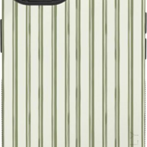 iPhone 13 Case | Linen Stripe | The Boyfriend Collection | Bold Protective Design | Compatible with MagSafe