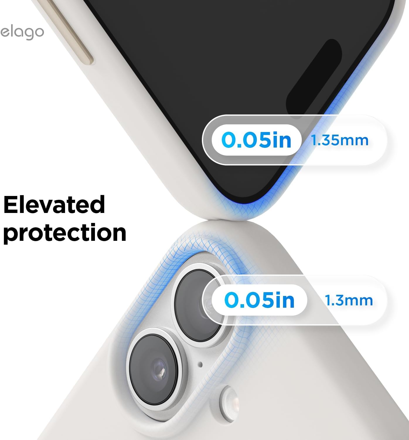 elago for iPhone 17 Case, Premium Magnetic Silicone Case, Compatible with MagSafe, Liquid Silicone Material, Protective Cover, Shockproof, Slim Phone, 6.3 inch (Stone)