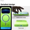 6123usEAWbL._AC_SL1500_ elago for iPhone 17 Pro Case, Premium Magnetic Silicone Case, Compatible with MagSafe, Liquid Silicone Material, Protective Cover, Shockproof, Slim Phone, 6.3 inch (Lime Green)