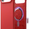 elago for iPhone Air Case, Premium Magnetic Silicone Case, Compatible with MagSafe, Liquid Silicone Material, Protective Cover, Shockproof, Slim Phone, 6.5 inch (Red)