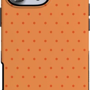 6129U9yfc3L._AC_SL1500_ Casely iPhone 16 Pro Case | On the Dot | Orange Polka Dot | Bold Protective Design | Compatible with MagSafe