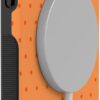 612BxB9kuKL._AC_SL1500_ Casely iPhone 14 Case | On the Dot | Orange Polka Dot | Bold Protective Design | Compatible with MagSafe