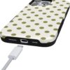 613-SlVOjUL._AC_SL1500_ Casely iPhone 16 Pro Case | Spotted in SoHo | Green Polka Dot | Bold Protective Design | Compatible with MagSafe