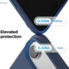 614NF8vgNL._AC_SL1500_ elago for iPhone Air Case, Premium Magnetic Silicone Case, Compatible with MagSafe, Liquid Silicone Material, Protective Cover, Shockproof, Slim Phone, 6.5 inch (Jean Indigo)