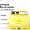 elago for iPhone 17 Pro Max Case, Premium Magnetic Silicone Case, Compatible with MagSafe, Liquid Silicone Material, Protective Cover, Shockproof, Slim Phone, 6.9 inch (Neon Yellow)