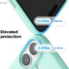 614av79kJfL._AC_SL1500_ elago for iPhone 17 Case, Premium Magnetic Silicone Case, Compatible with MagSafe, Liquid Silicone Material, Protective Cover, Shockproof, Slim Phone, 6.3 inch (Aqua Sky)