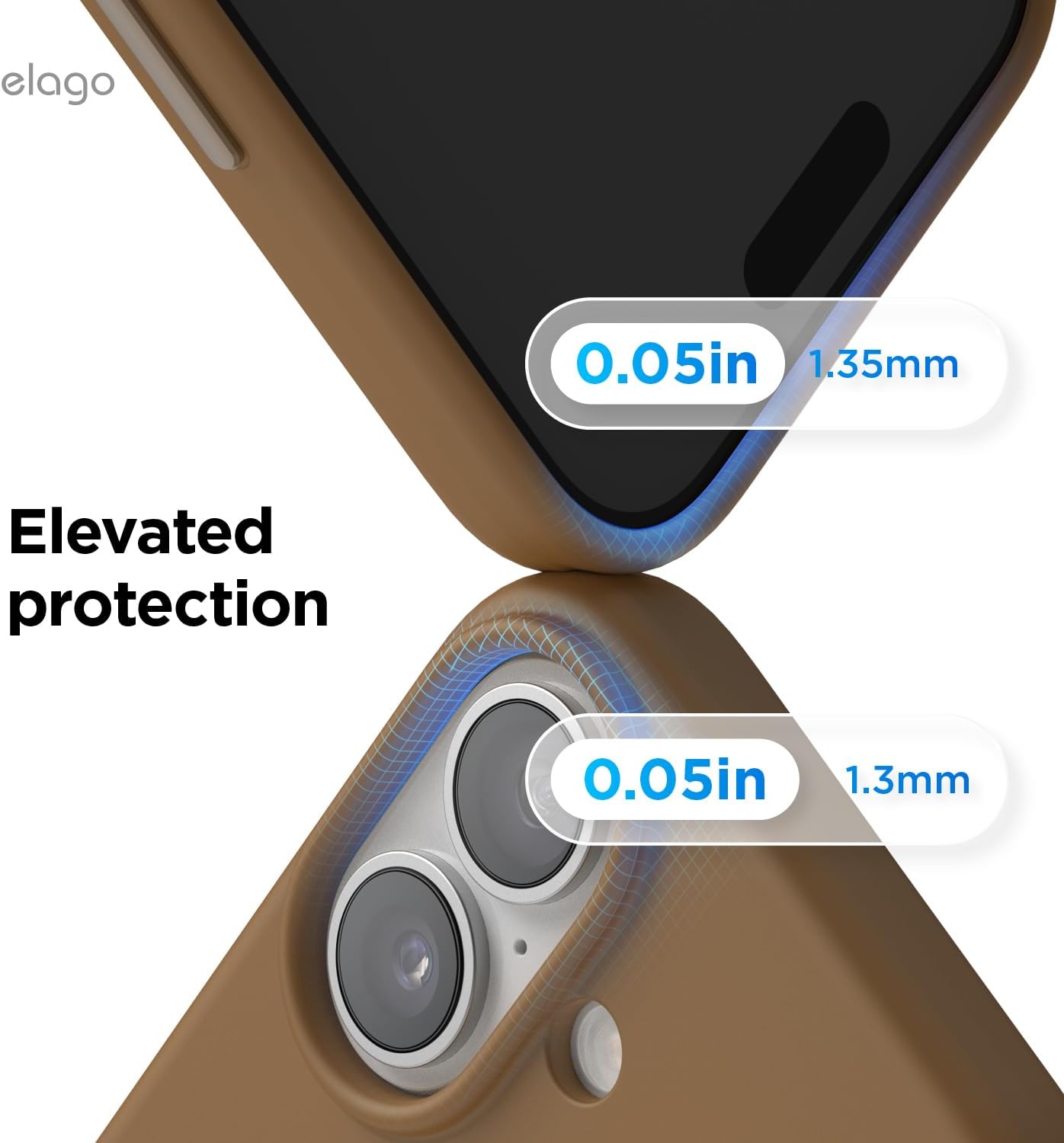615vWPRYx6L._AC_SL1500_ elago for iPhone 17 Case, Premium Magnetic Silicone Case, Compatible with MagSafe, Liquid Silicone Material, Protective Cover, Shockproof, Slim Phone, 6.3 inch (Brown)