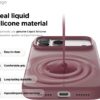 6167rW9rzEL._AC_SL1500_ elago for iPhone 17 Pro Max Case, Premium Magnetic Silicone Case, Compatible with MagSafe, Liquid Silicone Material, Protective Cover, Shockproof, Slim Phone, 6.9 inch (Burgundy)