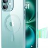 616XscyOPDL._AC_SL1500_ ESR for iPhone 16 Plus Case, Camera Control Cover, Compatible with MagSafe, Shockproof Military-Grade Protection, Magnetic Phone Case for iPhone 16 Plus, Classic Hybrid Case, Clear Green