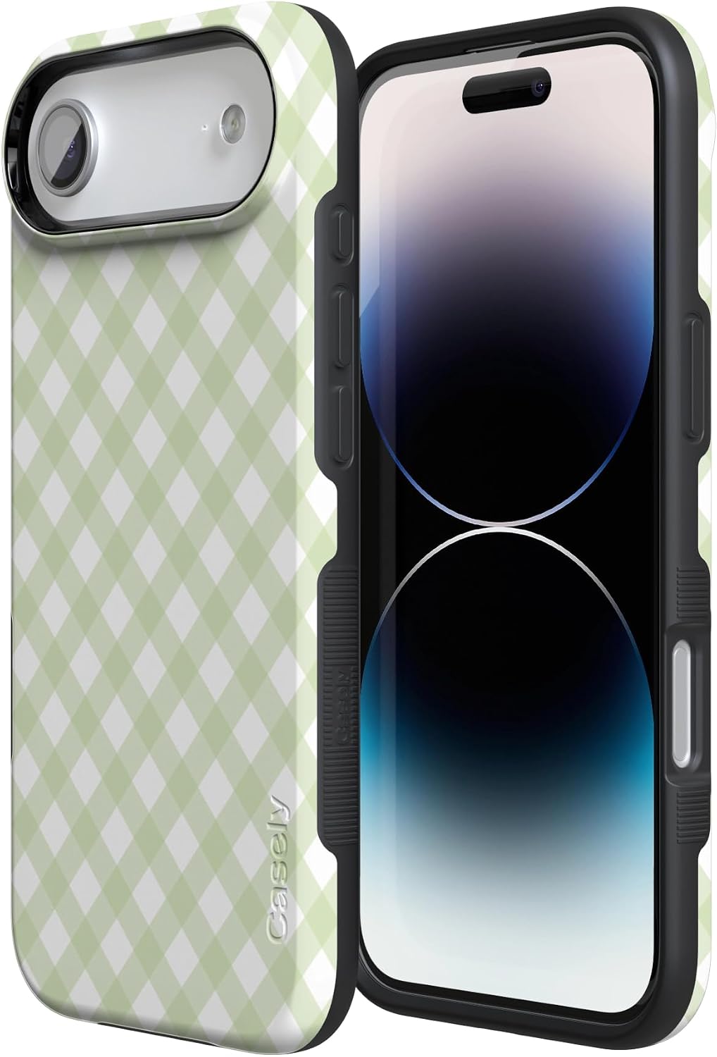 616v4ZNIkFL._AC_SL1500_ Casely iPhone 17 Air Case | Mint Lattice | Sunday Best | Bold Protective Design | Compatible with MagSafe