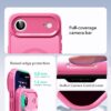 ESR for iPhone Air Case, Camera Control Cover, Compatible with MagSafe, Shockproof Military-Grade Protection, Magnetic Phone Case for iPhone Air, Classic Hybrid Case, Frosted Pink