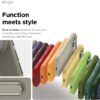 6181AL7tOcL._AC_SL1500_ elago for iPhone 17 Pro Case, Premium Magnetic Silicone Case, Compatible with MagSafe, Liquid Silicone Material, Protective Cover, Shockproof, Slim Phone, 6.3 inch (Medium Grey)
