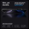 Spigen Liquid Air Designed for iPhone 16 Pro Case [NOT Compatible with MagSafe], [Military-Grade Protection] - Matte Black