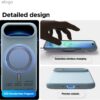 elago for iPhone Air Case, Premium Magnetic Silicone Case, Compatible with MagSafe, Liquid Silicone Material, Protective Cover, Shockproof, Slim Phone, 6.5 inch (Sky Blue)