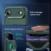 ESR for iPhone Air Case, Camera Control Cover, Compatible with MagSafe, Shockproof Military-Grade Protection, Magnetic Phone Case for iPhone Air, Classic Hybrid Case, Frosted Green