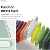 619mkfWgSBL._AC_SL1500_ elago for iPhone 17 Case, Premium Magnetic Silicone Case, Compatible with MagSafe, Liquid Silicone Material, Protective Cover, Shockproof, Slim Phone, 6.3 inch (Mint)