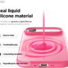 619t4GPcKWL._AC_SL1500_ elago for iPhone Air Case, Premium Magnetic Silicone Case, Compatible with MagSafe, Liquid Silicone Material, Protective Cover, Shockproof, Slim Phone, 6.5 inch (Ice Red)