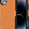 619uQDuocYL._AC_SL1500_ Casely iPhone 16 Pro Case | On the Dot | Orange Polka Dot | Bold Protective Design | Compatible with MagSafe