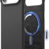 61AI3nxMe9L._AC_SL1500_ elago for iPhone Air Case, Premium Magnetic Silicone Case, Compatible with MagSafe, Liquid Silicone Material, Protective Cover, Shockproof, Slim Phone, 6.5 inch (Black)