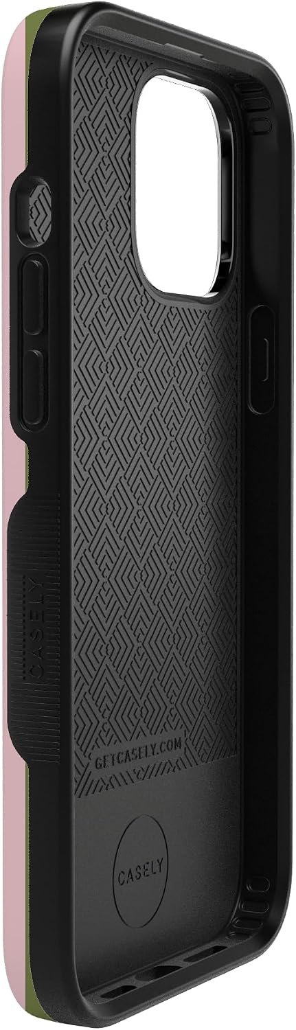 61AOhs2kPGL._AC_SL1500_ Casely iPhone 13 Pro Case | Sunday Best | Summer Stripes | Bold Protective Design | Compatible with MagSafe