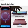 61AeAeB0cHL._AC_SL1500_ elago for iPhone Air Case, Premium Magnetic Silicone Case, Compatible with MagSafe, Liquid Silicone Material, Protective Cover, Shockproof, Slim Phone, 6.5 inch (Burgundy)