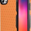 61BoZPKAj0L._AC_SL1500_ Casely iPhone 13 Pro Case | On the Dot | Orange Polka Dot | Bold Protective Design | Compatible with MagSafe