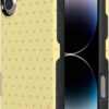61CHdTjXw4L._AC_SL1500_ Casely iPhone 16 Plus Case | On the Dot | Yellow Polka Dot | Bold Protective Design | Compatible with MagSafe