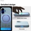 elago for iPhone 17 Case, Premium Magnetic Silicone Case, Compatible with MagSafe, Liquid Silicone Material, Protective Cover, Shockproof, Slim Phone, 6.3 inch (Sky Blue)