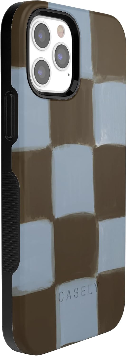 61DLeOtAHpL._AC_SL1500_ Casely iPhone 12 Pro Max Case | Up River | The Boyfriend Collection | Bold Protective Design | Compatible with MagSafe