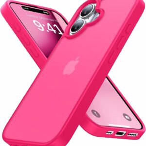 61EA9OwLeL._AC_SL1500_ ESR for iPhone 16 Plus Case, Camera Control Cover, Compatible with MagSafe, Shockproof Military-Grade Protection, Magnetic Phone Case for iPhone 16 Plus, Classic Hybrid Case, Clear | Camera Control
