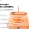 61EBbZPmEAL._AC_SL1500_ elago for iPhone Air Case, Premium Magnetic Silicone Case, Compatible with MagSafe, Liquid Silicone Material, Protective Cover, Shockproof, Slim Phone, 6.5 inch (Orange)