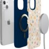 61Eh4AHmwfL._AC_SL1500_ Casely iPhone 13 Mini Case | Hoppy Garden | Spring Things | Bold Protective Design | Compatible with MagSafe