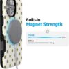 61Ei4YcsVJL._AC_SL1500_ Casely iPhone 16 Pro Case | Spotted in SoHo | Green Polka Dot | Bold Protective Design | Compatible with MagSafe