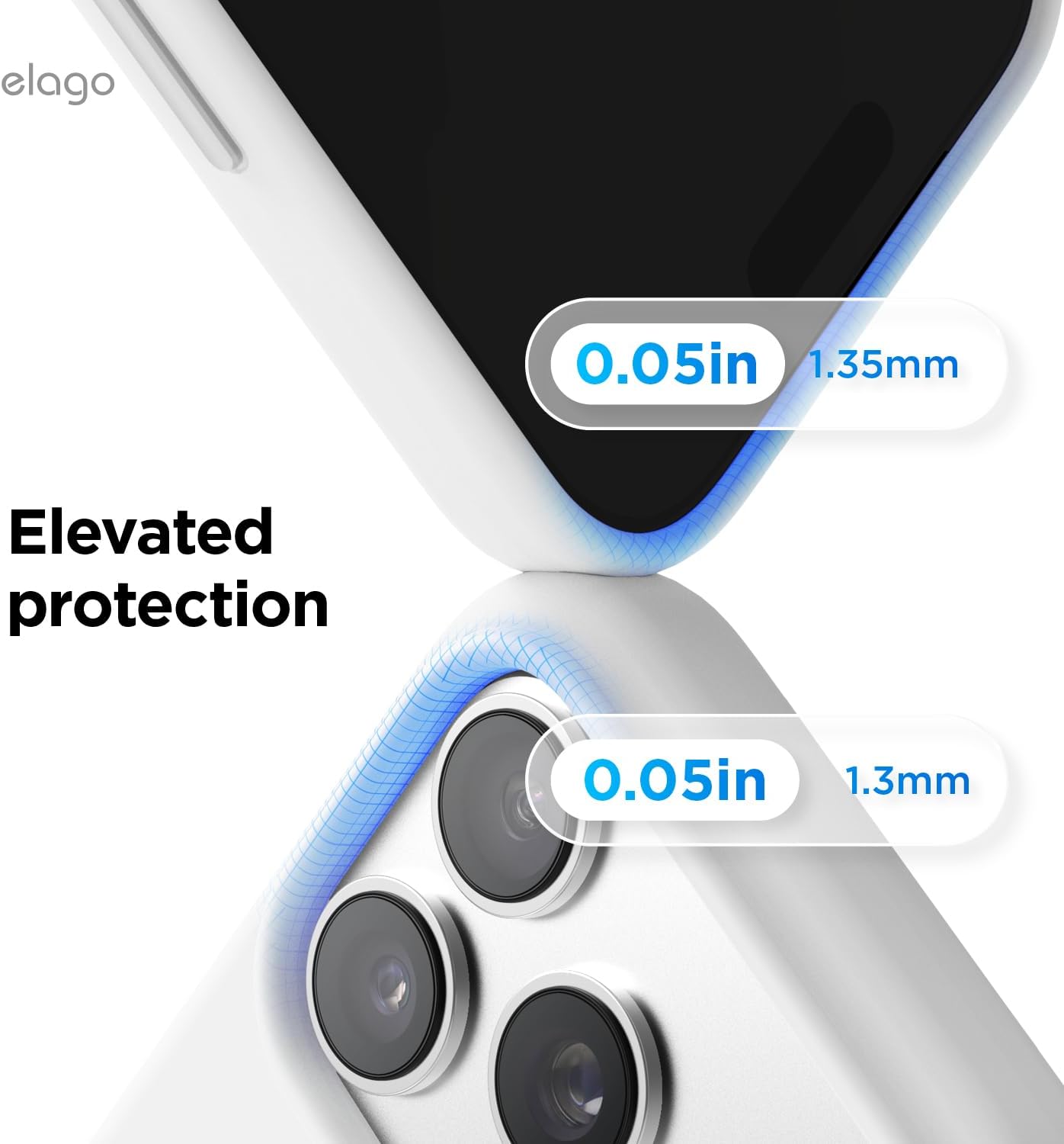 61F3cY-dAjL._AC_SL1500_ elago for iPhone 17 Pro Max Case, Premium Magnetic Silicone Case, Compatible with MagSafe, Liquid Silicone Material, Protective Cover, Shockproof, Slim Phone, 6.9 inch (White)